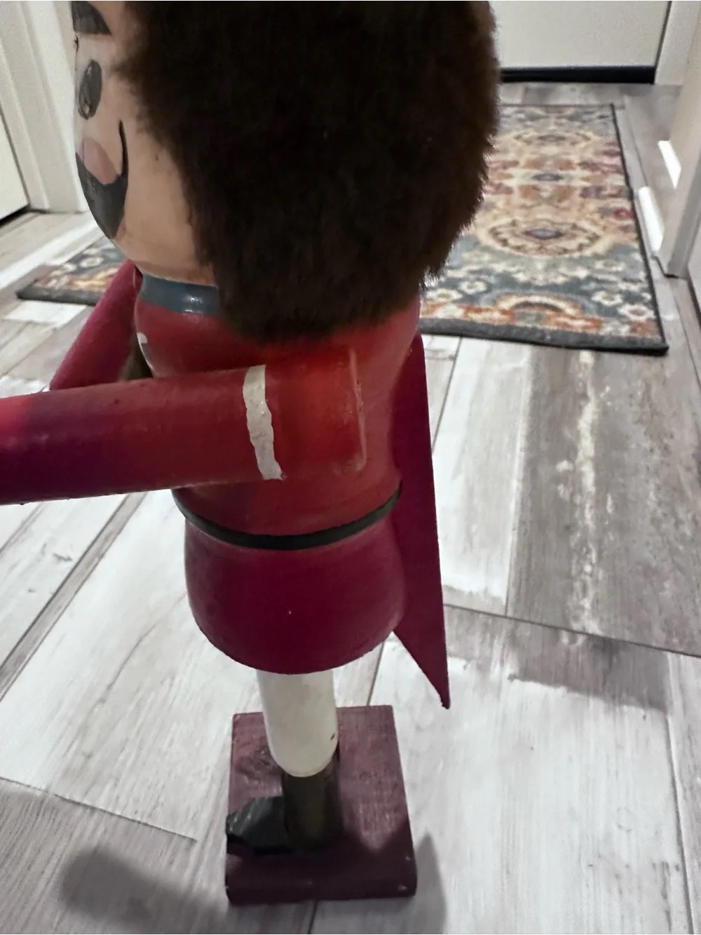 Classic Red Wooden Nutcracker Soldier,15 inches